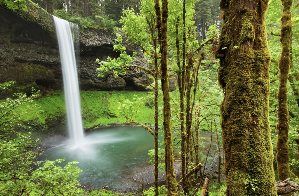 Oregon waterfalls