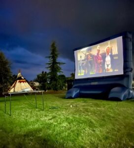 movie on the lawn